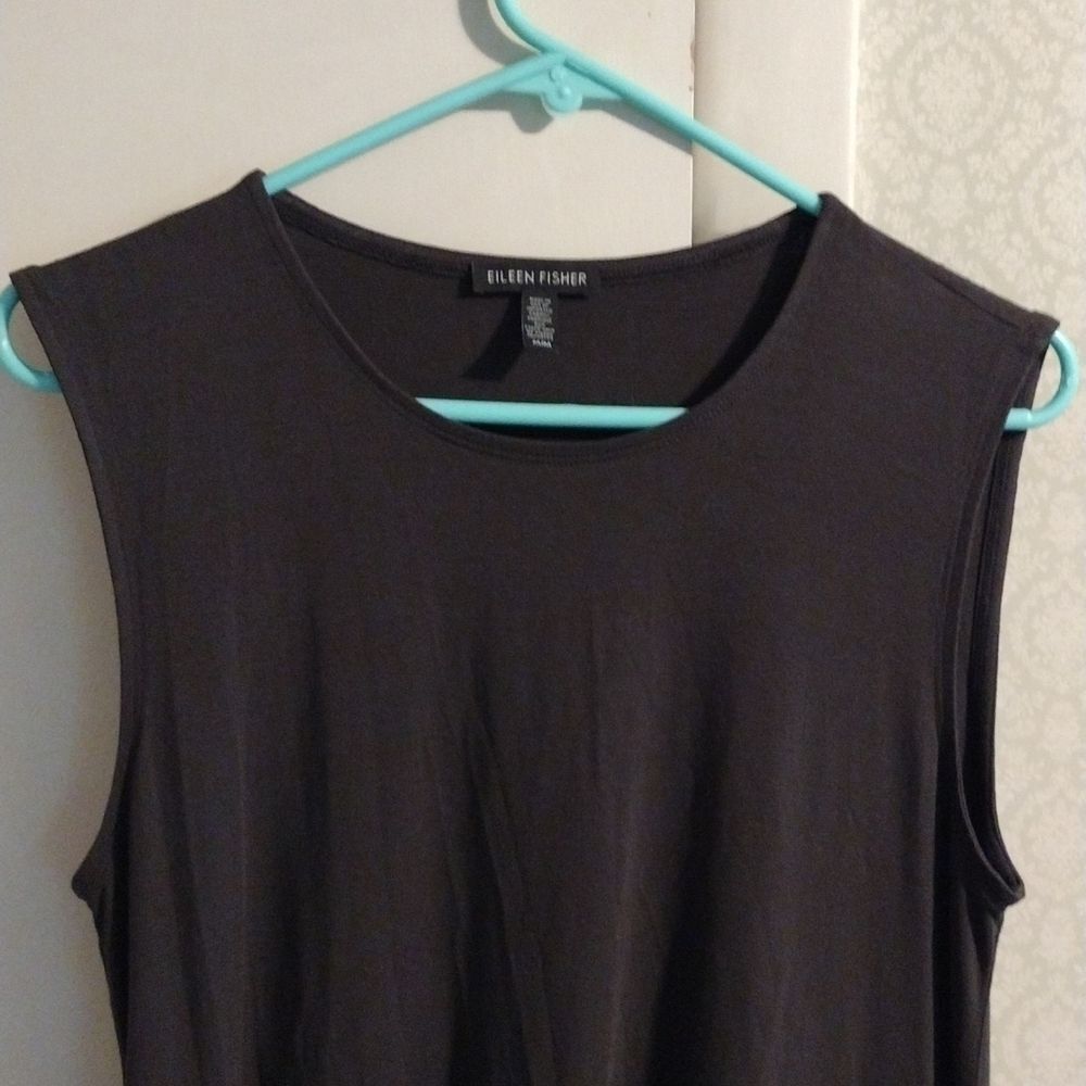 Eileen Fisher Dark Gray Shift Dress